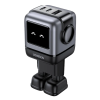 Зарядний пристрій UGREEN CD361 RG 65W USB C Nexode 3-Port Robot GaN Charger Compact (Black)